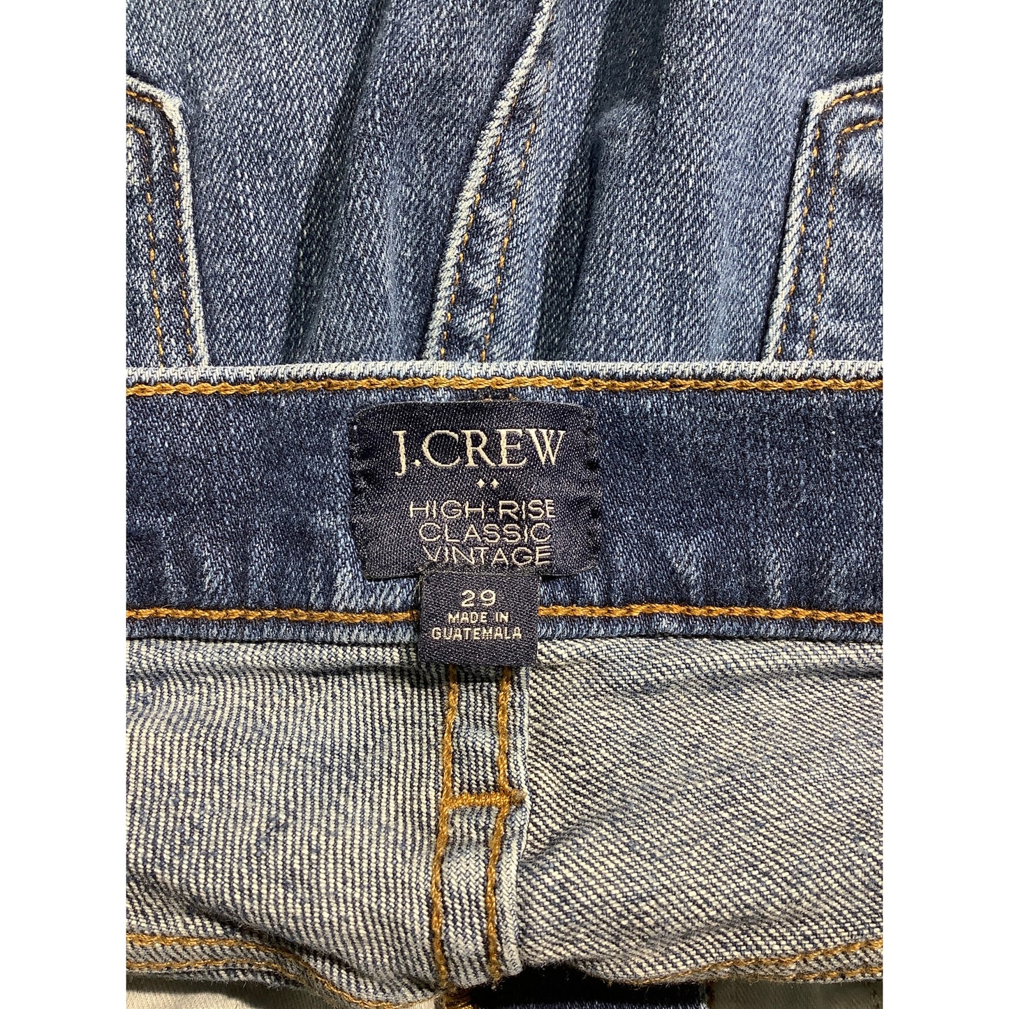 J.Crew Denim High-Rise Classic Jeans Women’s Size 29 — Straight, Timeless, Everyday