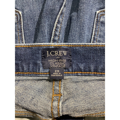J.Crew Denim High-Rise Classic Jeans Women’s Size 29 — Straight, Timeless, Everyday