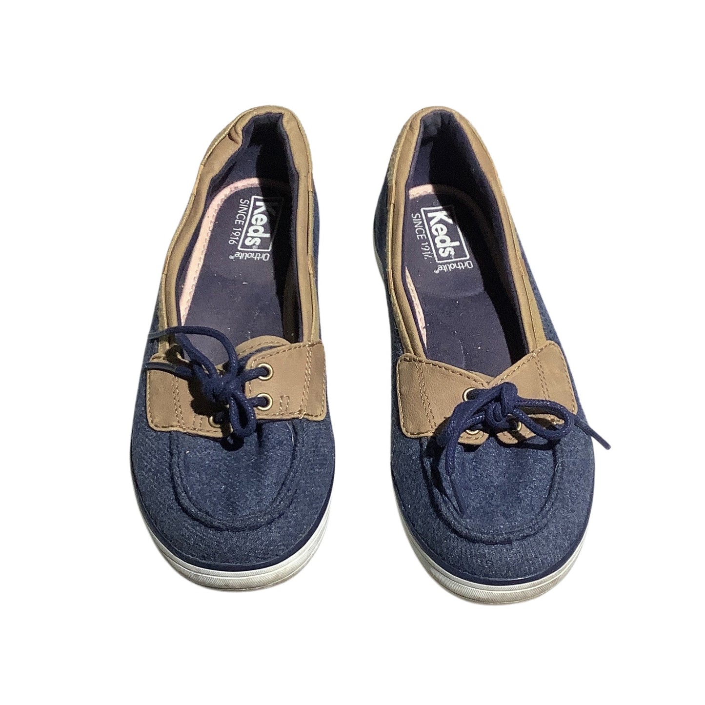 Keds Charter Boat Canvas Shoes Women’s Size 6 — Casual, Preppy, Coastal
