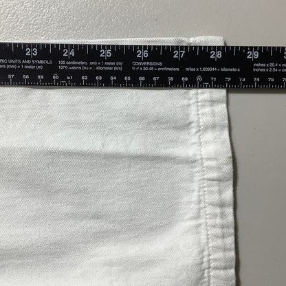 PrettyLittleThing White Cargo Pants Women’s Size 4 — Y2K, Streetwear, Utility