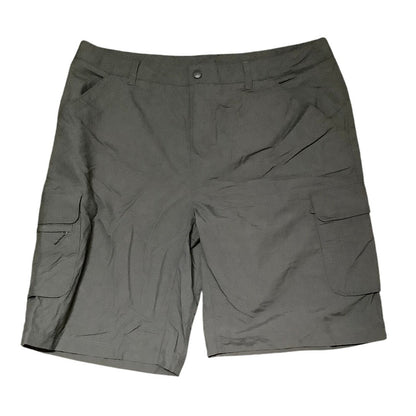 REI Women's Gray Nylon Cargo Shorts Size 16 - Outdoor, Utility, Athleisure