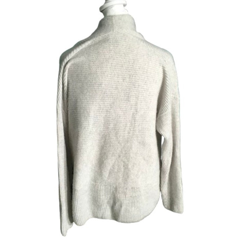 Pure Collection Off-White Cashmere Tunic Size 8/10 - Minimalist, Elegant, Cozy