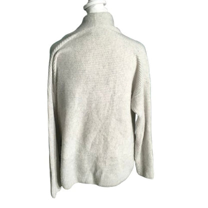 Pure Collection Off-White Cashmere Tunic Size 8/10 - Minimalist, Elegant, Cozy