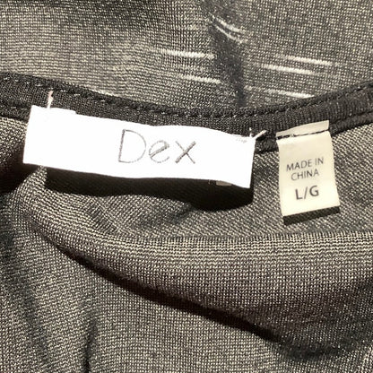 Dex Heathered Black Active Dress Women’s L — Athleisure, Sporty, Casual