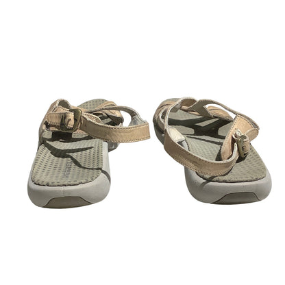 Merrell Leather Strap Sandals Women’s 7 Momentum Agave— Outdoor, Hiking, Comfort