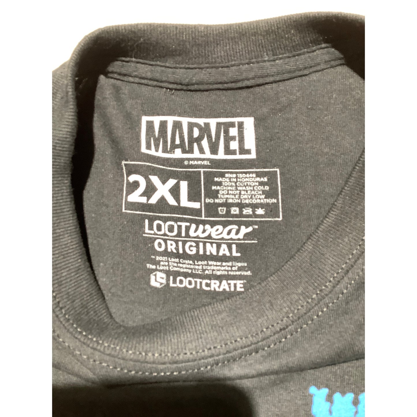 Marvel BlackPanther Wakanda Forever T-Shirt Men’s 2XL— Graphic, Cotton, Casual