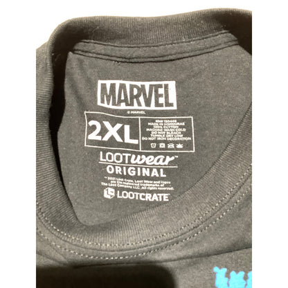 Marvel BlackPanther Wakanda Forever T-Shirt Men’s 2XL— Graphic, Cotton, Casual