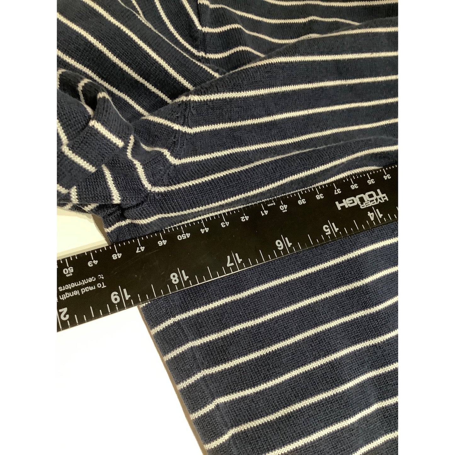 Lauren Ralph Lauren Navy & White Striped Tank Top & Cardigan Set Preppy, Classic