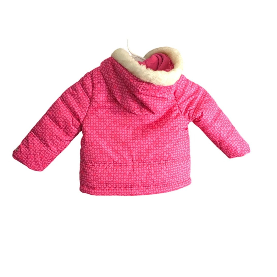OshKosh Infant Pink Puffer Jacket Size 24M - Cozy, Winter, Outdoor