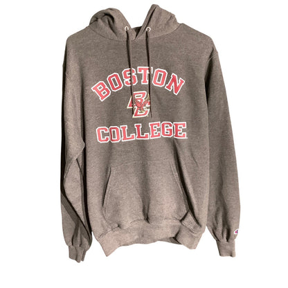 Champion Men's Small Dark Gray Boston College Eagles Football Hoodie