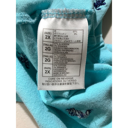 Disney Mickey Mouse Polo Women’s Size 2X – Playful, Classic, Teal