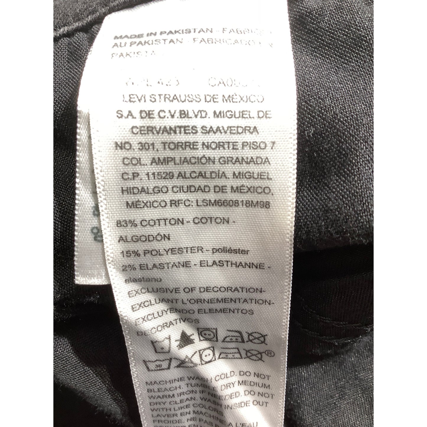 Levi's Signature High Rise Skinny Jeans Women's 20 — Stretch , Casual, Classic