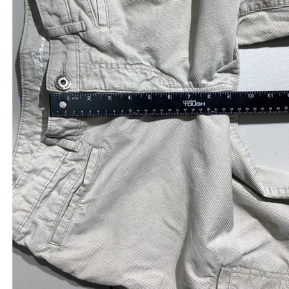 Eddie Bauer Cream Corduroy Cargo Pants Women 12 — Outdoor, Casual, Utility