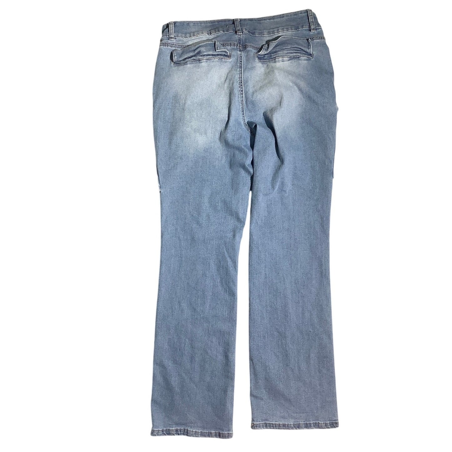 Madden NYC Cargo Wide Leg Jeans Women’s Size 14 — Skate, Y2K, Streetwear