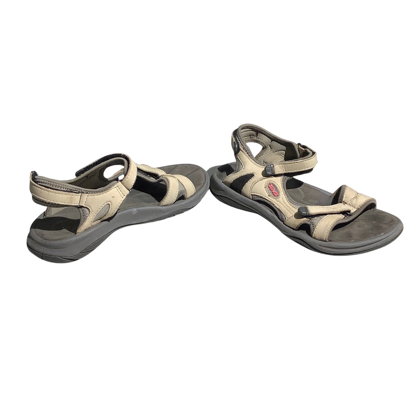 Teva Waterproof Nubuck Leather Sandals Women 5 — Outdoor, Hiking, Adjustable