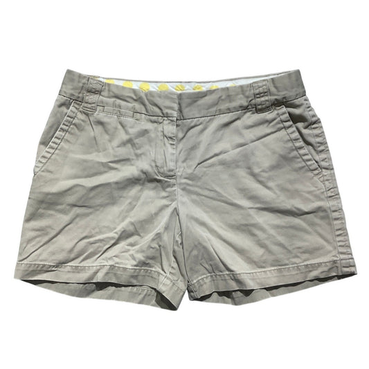 J.Crew Light Khaki Chino Shorts Women’s Size 6 – City Fit, Classic, Casual