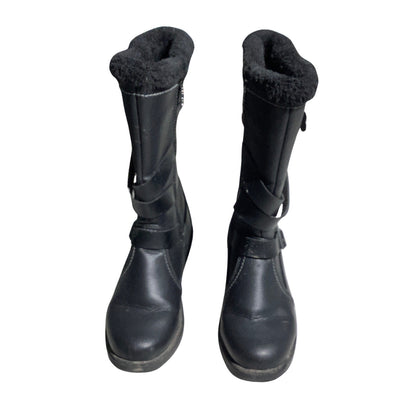 Totes Waterproof Winter Boots Women’s 7.5M — Insulated, Faux Fur, Full Zip