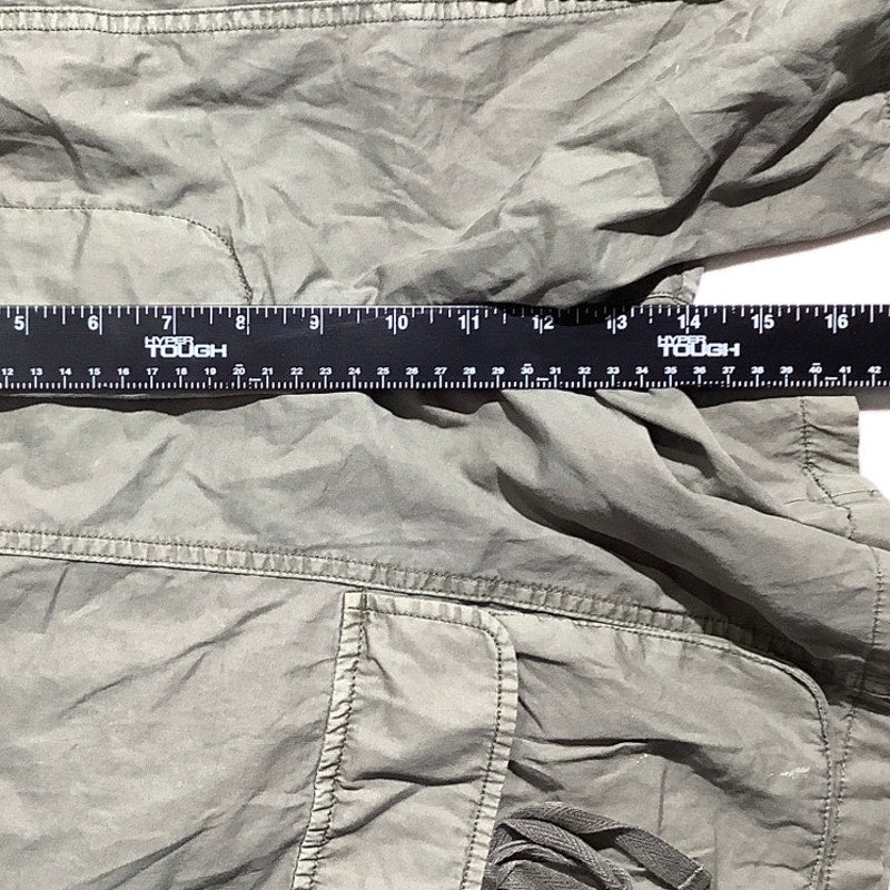 Lucky Brand Cargo Shorts, Olive Green, Women's XL — Utility, Casual, Cotton