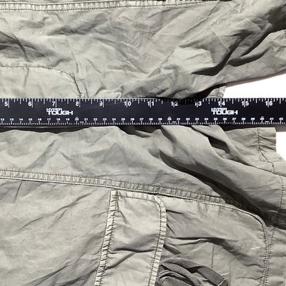 Lucky Brand Cargo Shorts, Olive Green, Women's XL — Utility, Casual, Cotton