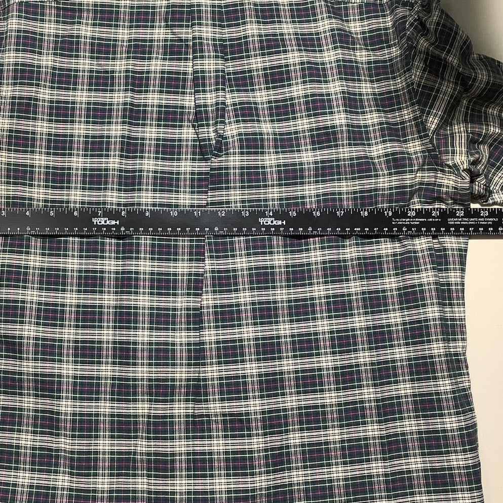 Ralph Lauren Plaid Button Down Shirt Men’s L — Preppy, Casual, Classic