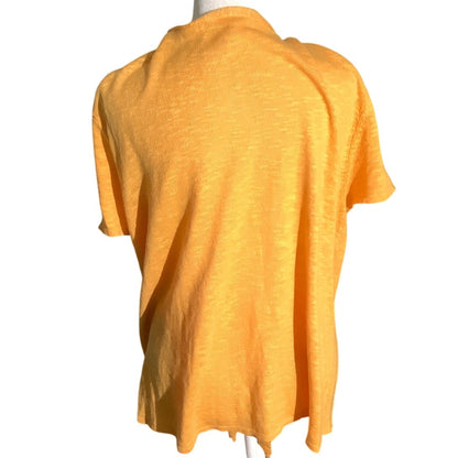 Eileen Fisher Open Front Cardigan Women’s XL – Minimalist, Lightweight, Linen