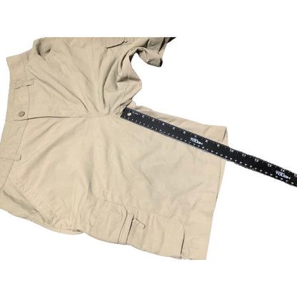 REI Women’s Brown Adjustable Cargo Shorts  6 Outdoor Functional Gorpcore