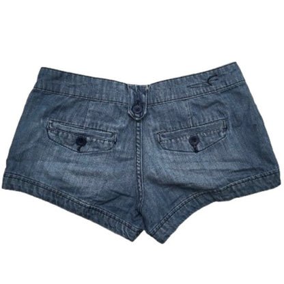 American Eagle Denim Button Fly Shorts  Size 6 - Y2K, Casual, Streetwear