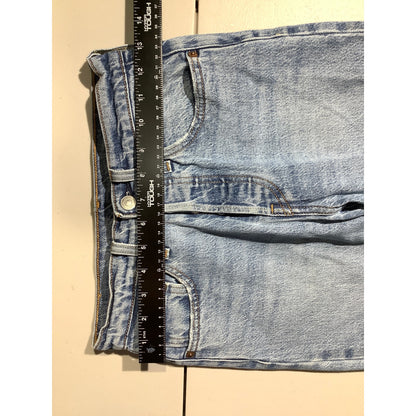 Levi’s 501 Light Wash Jeans Men 24W 30L — Distressed, Slim Fit, Casual