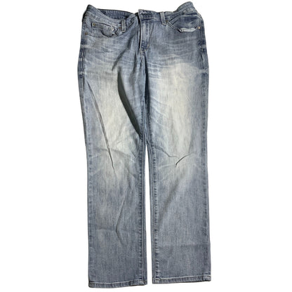 Levi’s Signature Mid-Rise Slim Jeans Women’s 12 (31W) – Light Wash, Slim, Cuffed