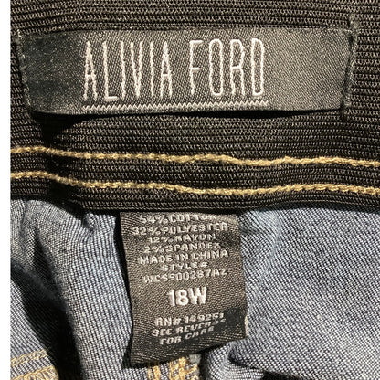 Alivia Ford Boot-Cut Jeans Women’s Size 18W – Classic, Stretchy, Flattering