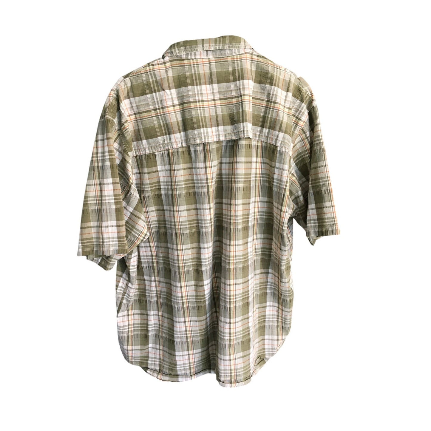 RedHead Men's 2XL Green Plaid Short Sleeve – Outdoor, Comfortable, Functional