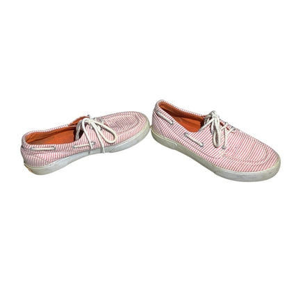 Polo Ralph Lauren Stripe Boat Shoe Women’s 8B — Preppy, Casual, Coastal