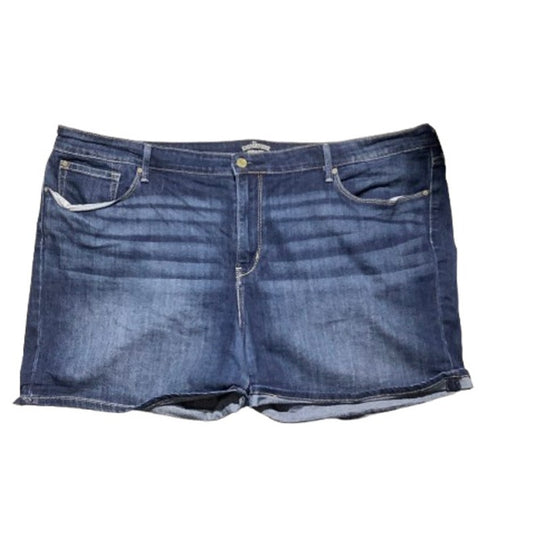 Levi’s Dark Denim Modern Shorts Blue Women’s 24W — Stretch, Classic, Casual