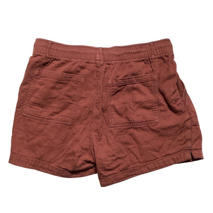 Old Navy Burnt Orange Shorts Women’s Size M – Casual, Relaxed, Stretch Waist