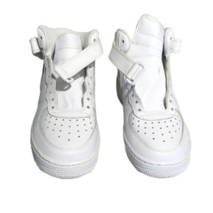 Nike Air Force 1 White Sneakers Size 6.5Y - Streetwear, Classic, Sporty