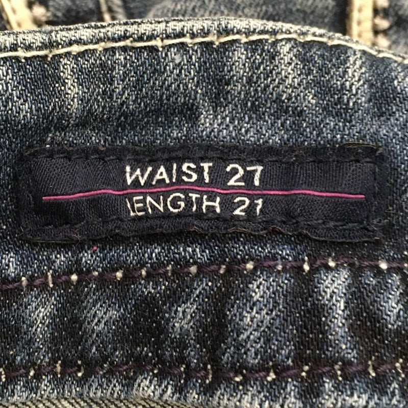 VIGOSS New York Capri Jeans Size 27W 21L- Y2K, Glam, Streetwear