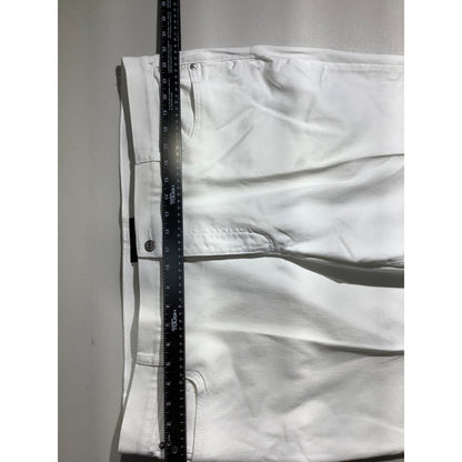 Lauren Ralph Lauren Cropped Jeans, White, Women’s 22W — Classic Straight, Casual