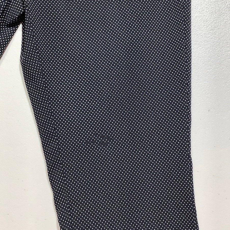 Banana Republic Polka Dot Sloan Pants Women Size 4 — Slim Fit, Workwear, Stretch