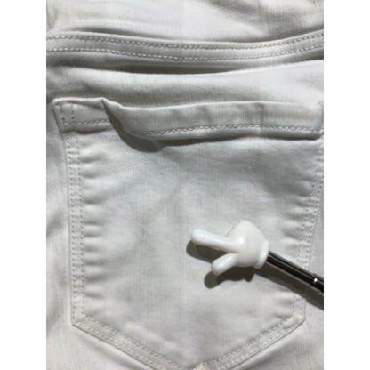 Liverpool White Bermuda Denim Shorts Women’s Size 4/27 — Casual, Summer, Stretch