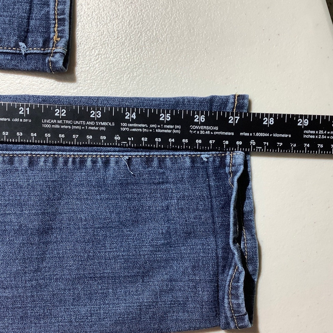 Levi’s Denizen Mid Rise Boyfriend Jeans Women’s 34W — Casual, Stretch, Relaxed