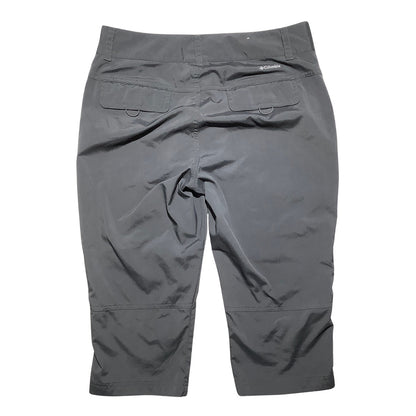 Columbia Gray Omni-Shield Capri Pants Women’s 6 — Hiking, Cargo, Outdoor