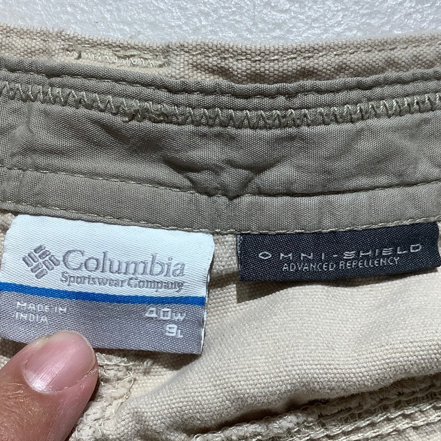 Columbia Omni-Shield Cargo Shorts Men’s Size 40W – Outdoor, Lightweight, Durable