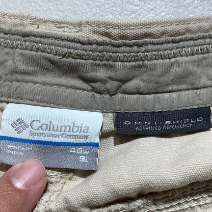 Columbia Omni-Shield Cargo Shorts Men’s Size 40W – Outdoor, Lightweight, Durable