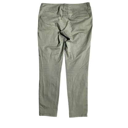American Eagle Women’s Pants Size 8 — Light Olive Green, Skinny, Super Stretch
