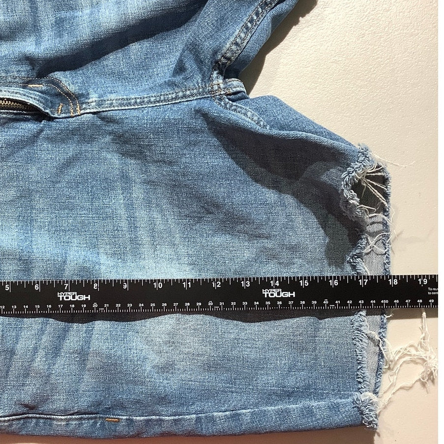 Old Navy Denim Cut-Off Shorts Men’s Size 38W – Distressed, Slim, Casual
