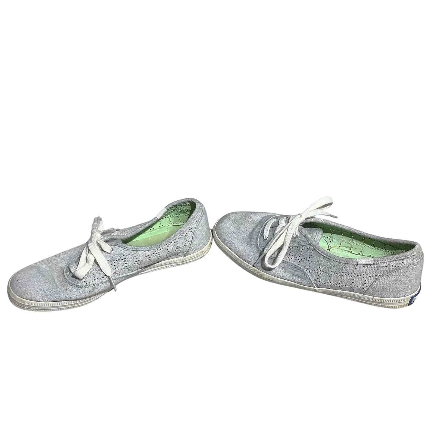 Keds Perforated Canvas Sneakers Women’s Size 6.5 – Casual, Lightweight, Lace-Up