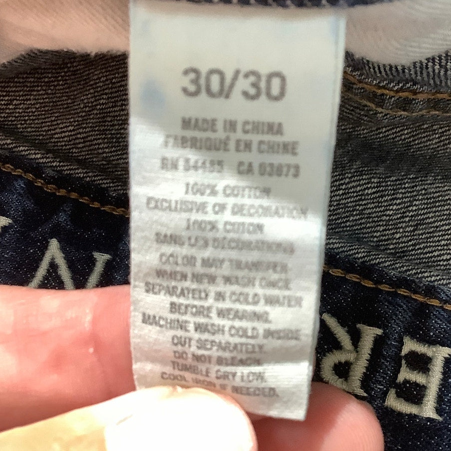 American Eagle Straight Jeans Men’s 30W x 30L – Straight, Classic, Dark Wash