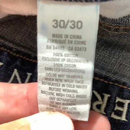 American Eagle Straight Jeans Men’s 30W x 30L – Straight, Classic, Dark Wash