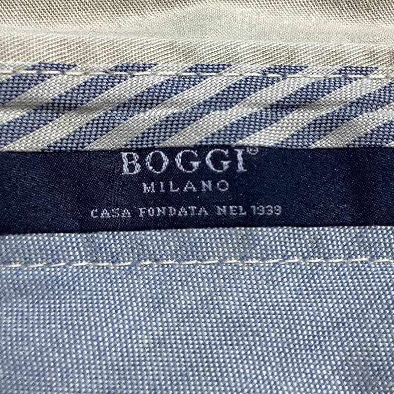 Boggi Milano Linen Blend Pants Men’s Size 50 — Casual, Lightweight, European