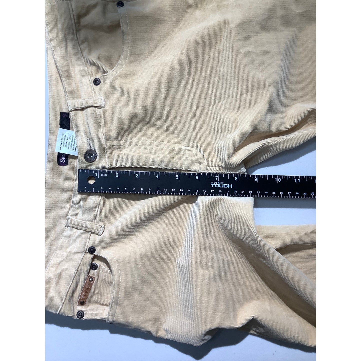 Southpole Corduroy Pants Women’s Size 9 – Bootcut, Y2K, Yellow